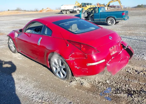 2003 Nissan 350Z Touring из США, поврежденный, VIN JN1AZ34D23T112149